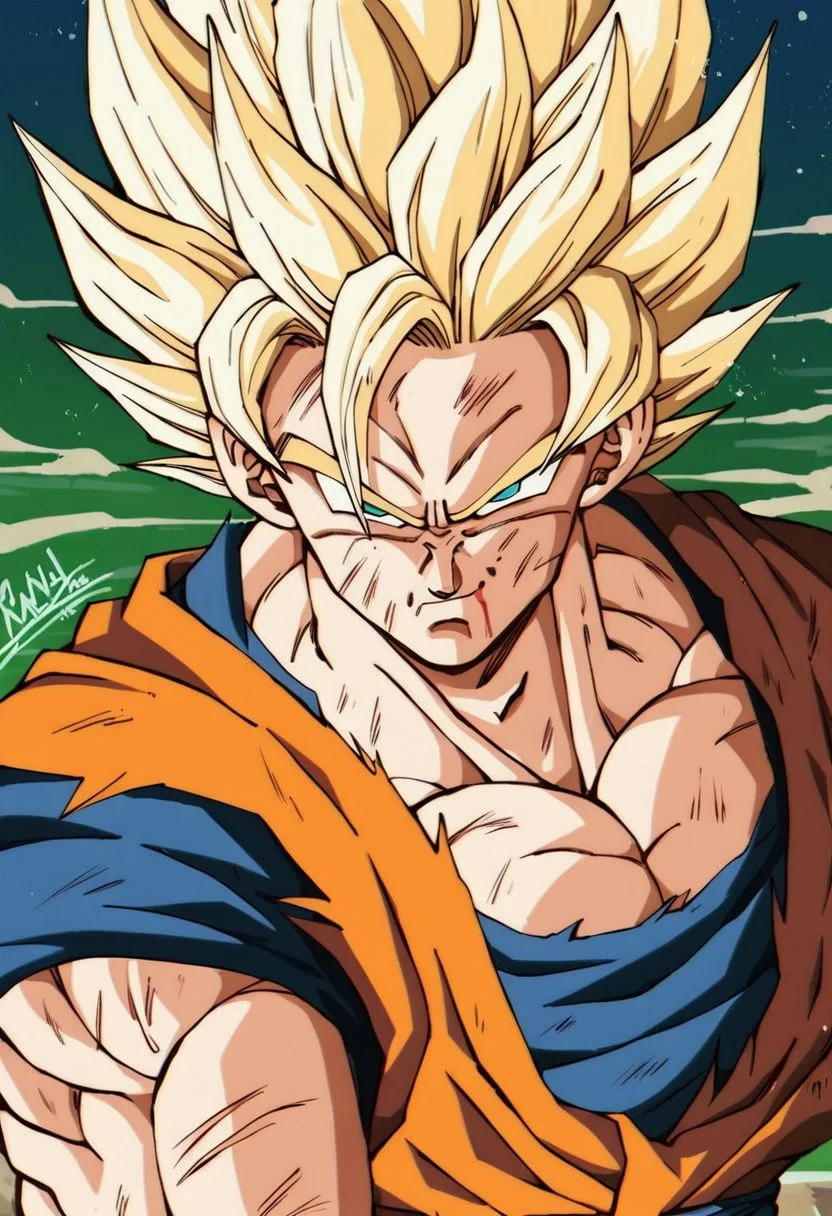score_9, score_8_up, score_7_up, score_6_up,rating_questionable,((Solo:1.0)),(goku,sayan1,100%), (super expresive), ultradetailed, masterpiece, best quality, highres