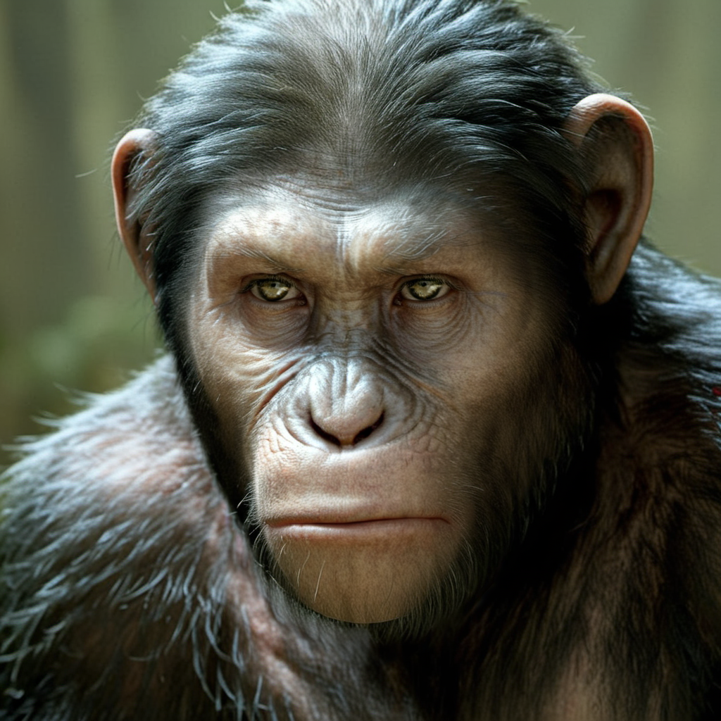 Caesar1024, a monkey,close up face portrai, detailed eyes, highly detailed , photography, ultra sharp, film, bokeh, professional, 4k, highly detailed   <lora:add-detail-xl:1.5> <lora:Caesar1024-000560:0.7>