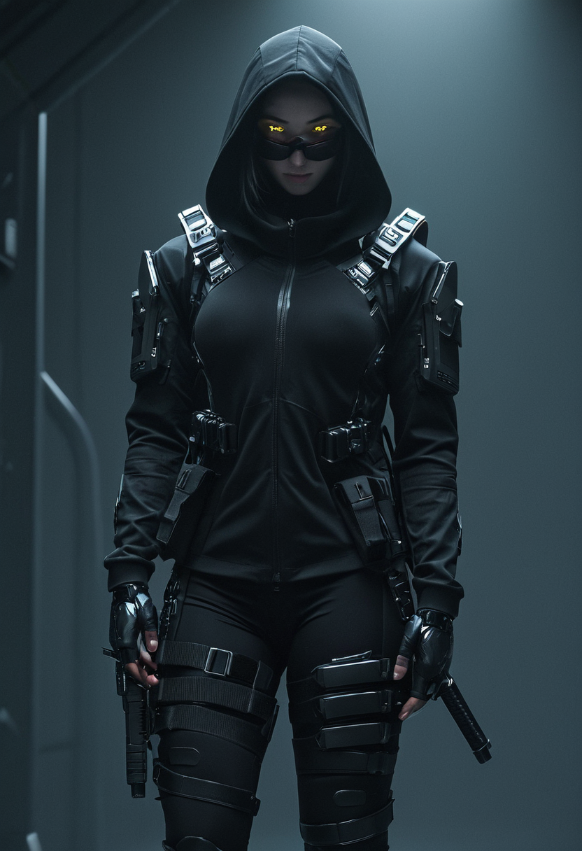 Techwear fashion <lora:R0k00Bl0ckB0ckgr00ndHD:1>,R0k00Bl0ckB0ckgr00ndHD (style, background, scenery, aura, eyes), . Futuristic, cyberpunk, urban, tactical, sleek, dark, highly detailed