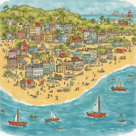 childrens_book_illustration map of beach and town
<lora:Childrens_book_illustration-000001:1>