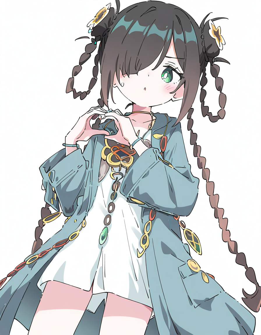 buzhichun,1girl,solo,looking at viewer,simple background,white background,<lora:buzhichunA-000014:1>,cowboy shot,, masterpiece, best quality, very aesthetic, absurdres,newest, incredibly absurdres,, (Ixy:0.6)),(hiten \(hitenkei\):0.7),