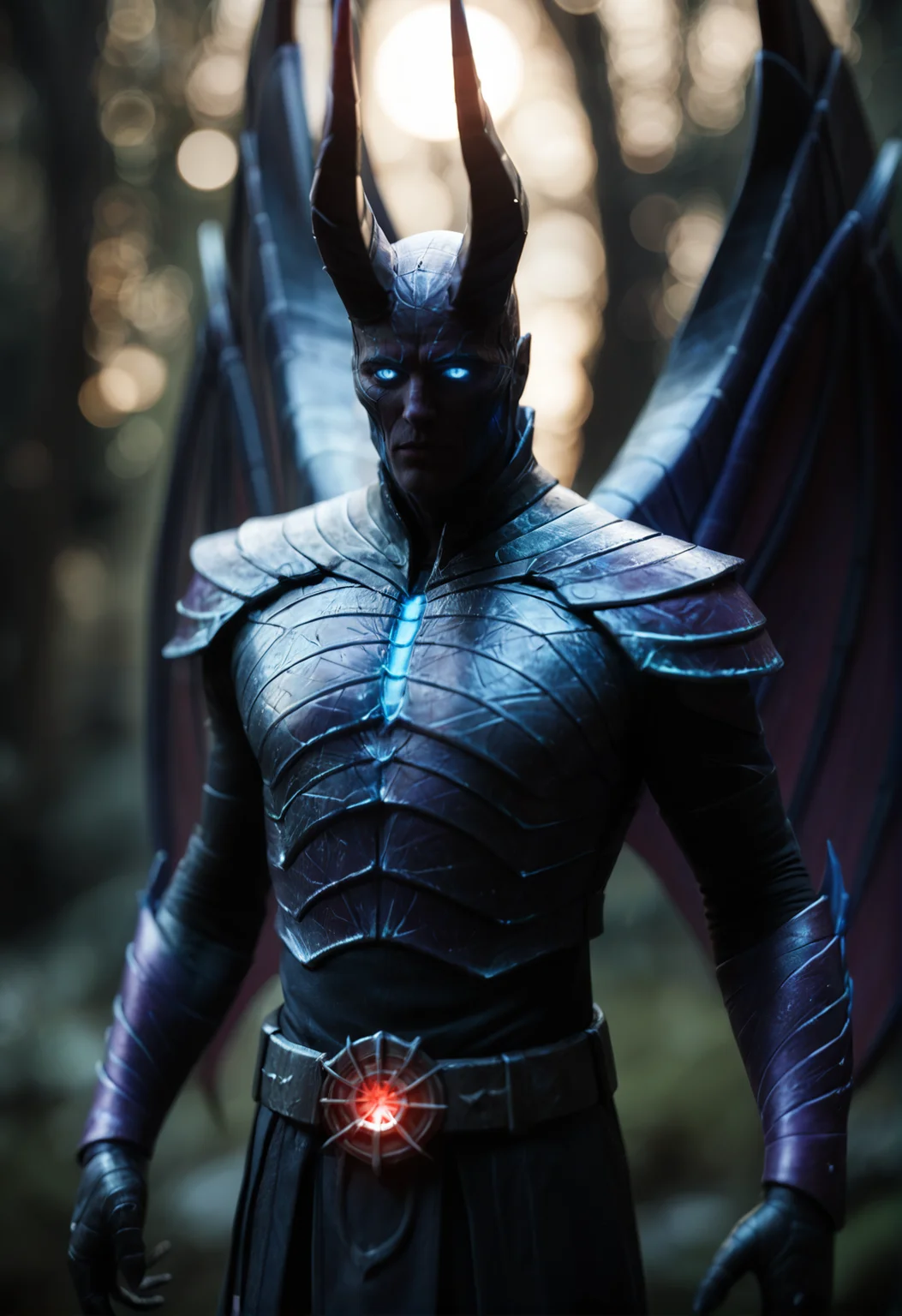 <lora:terrorblade_v1:0.8> terrorblade_v1,
1boy, demon,
horns, wings,
blue eyes, glowing eyes, no pupils,
armor,rider belt, belt, glowing, score_9, score_8_up, score_7_up, score_6_up, derpibooru_p_95,
detailed eyes, beautiful, detailed background, perfect eyes,
solo,
8k uhd, high quality
blur censor, blurry, blurry background, blurry foreground, bokeh, motion blur,
chromatic aberration, depth of field, figure, focused, focus
photography, realistic sun light and shadows, photorealism, UHD --ar 9:16 --style raw --stylize 700,