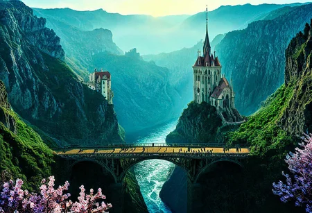towers ringed in mist, sunrays, mixed media, flux-style, surrealism, fantasy, great lighting, A surreal landscape highly detailed, extremely high-resolution details, appears trapped in an optical illusion of reflections and refractions, colorful, Spring, cherry blossoms in the wind, sweeping vistas, majesty, spring blooms, (Zhangjiajie mountains:1.2), (((Paris in contemporary France, baroque architecture, European architecture, German Renaissance towers))), (stone arch bridges:1.05), winding rivers extending to the horizon, professional photography, natural lighting, volumetric lighting maximalist. vivid, vibrant colors, intricately detailed, (psychedelic colors, psychedelic colors:1.15), complex, elegant, expansive, fantastical, film photography style, medium grain, cmnt
(8k uhd:1,4)
<lora:add-detail-xl:1>
<lora:Dynamic Poses:1>