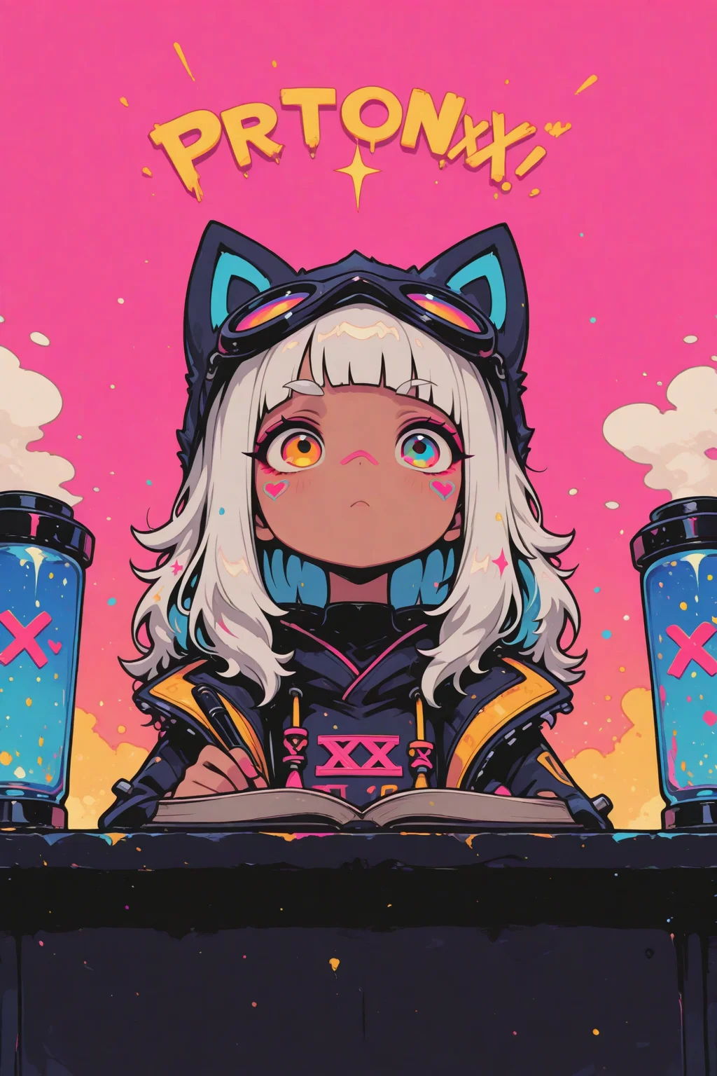 1girl,qiyana \(league of legends\),
BREAK
masterpiece, best quality ,amazing quality ,S4bit4mago_illu , xxx667_illu ,Protoneon ,in the style of Jeda,vibrant colors,
<lora:ponyv6_noobE11_2_adamW:0.3> <lora:NOOB_vp1_detailer_by_volnovik_v1:0.3> <lora:Protoneon:0.65> <lora:S4bit4mago:0.85> <lora:illustriousXL_stabilizer_v1.23:0.3> <lora:XXX477:0.5> <lora:StyleA:0.7>