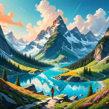 by Cyril Rolando and Harumi Hironaka and John Bratby in the style of Jessica Rossier and Gerda Wegener, landscape <lora:more_art:0.30> <lora:RMSDXL_Enhance:0.45> <lora:RMSDXL_Creative:0.45> <lora:RMSDXL_Photo:0.45> <lora:RMSDXL_Darkness_Cinema:0.45> <lora:clothing_slider:0.00> <lora:great_lighting:1.00> <lora:aesthetic:1.00> <lora:looking_at_viewer:1.00> <lora:photorealistic_portrait_v2:0.25> <lora:attractive_v2:0.10> <lora:extremely_detailed_v2:0.25> <lora:add_detail:0.75> <lora:perfect_eyes:0.25> <lora:perfect_hands:0.50>