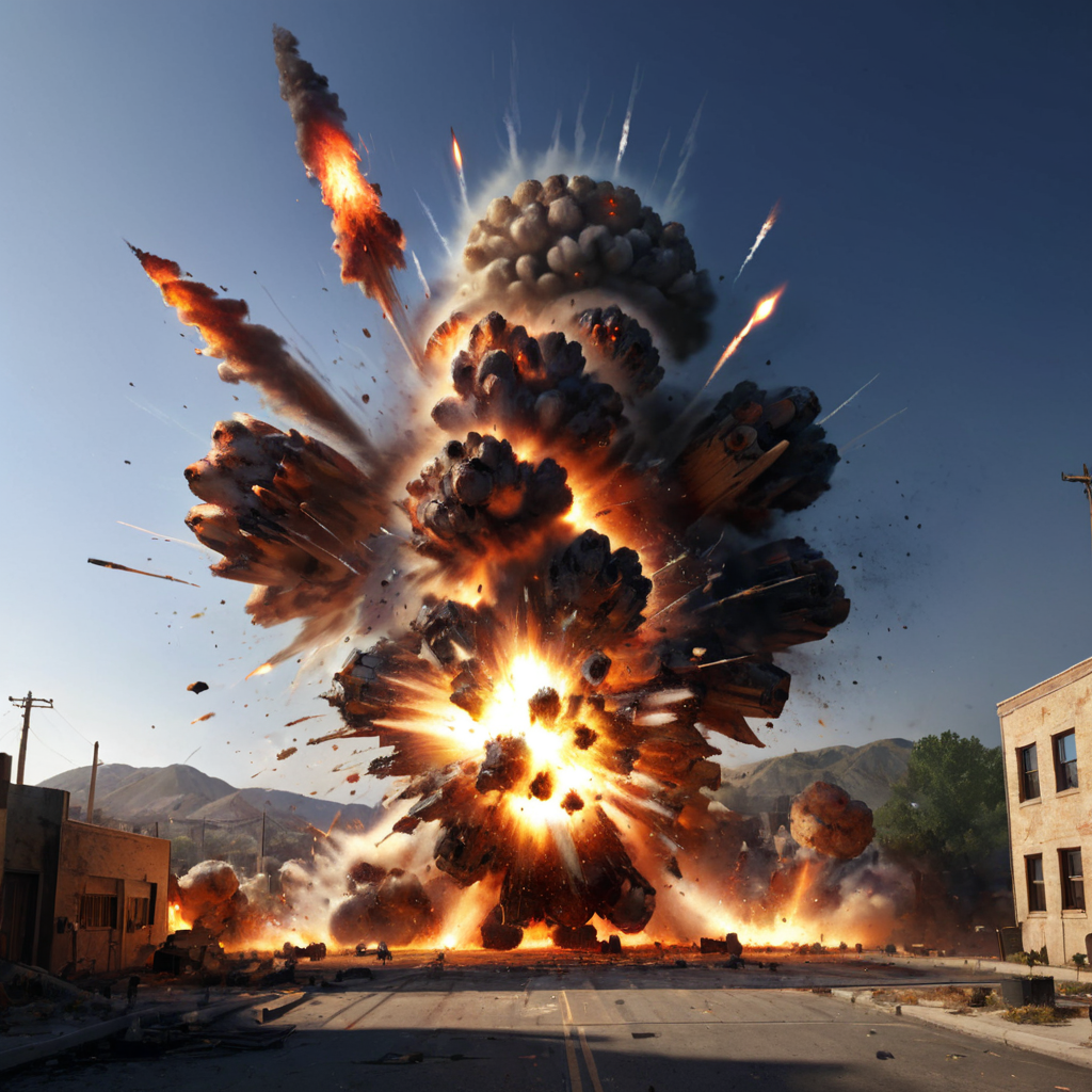 masterpiece,high resolution,detailed,
 <lora:fire_xl:0.8>,
firemode, scenery,explosion