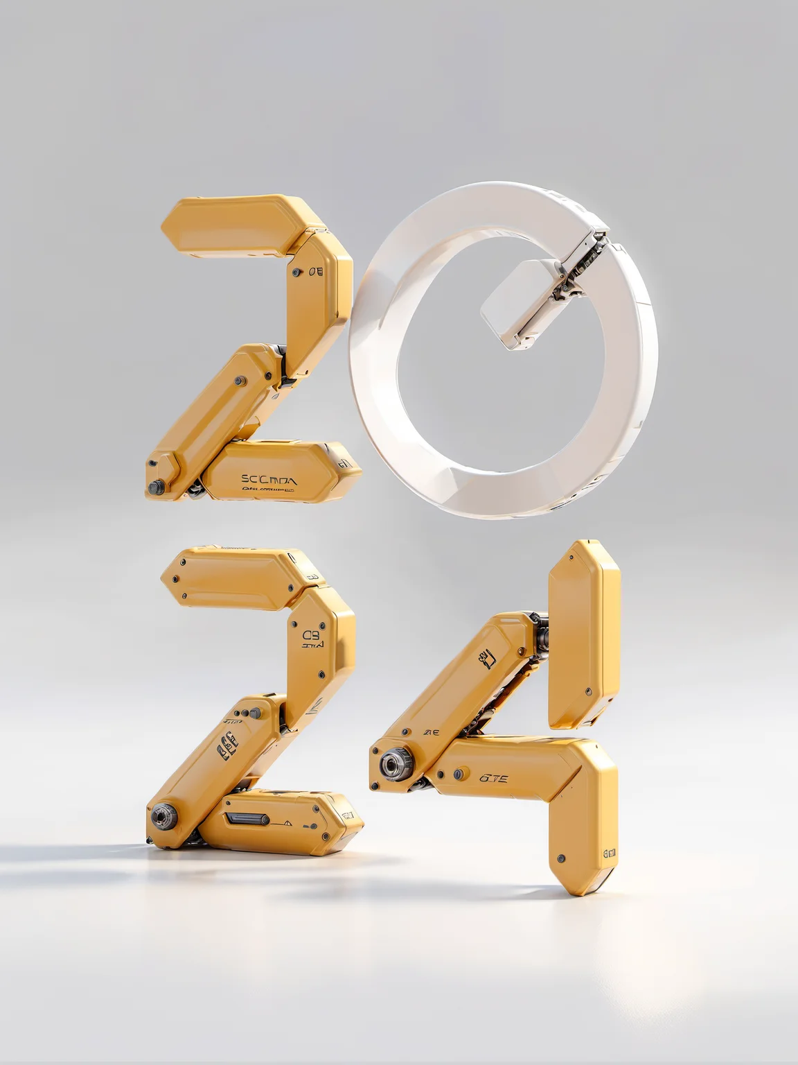 Sci-fi_jj_(\font\),Mecha,mechanical,no_humans,still_life,shadow,science_fiction,(morandi color:1.3),machine,miniature,metal,Sci-fi,(white_background:1.3),(simple_background:1.2),((best quality)),((masterpiece)),8k,