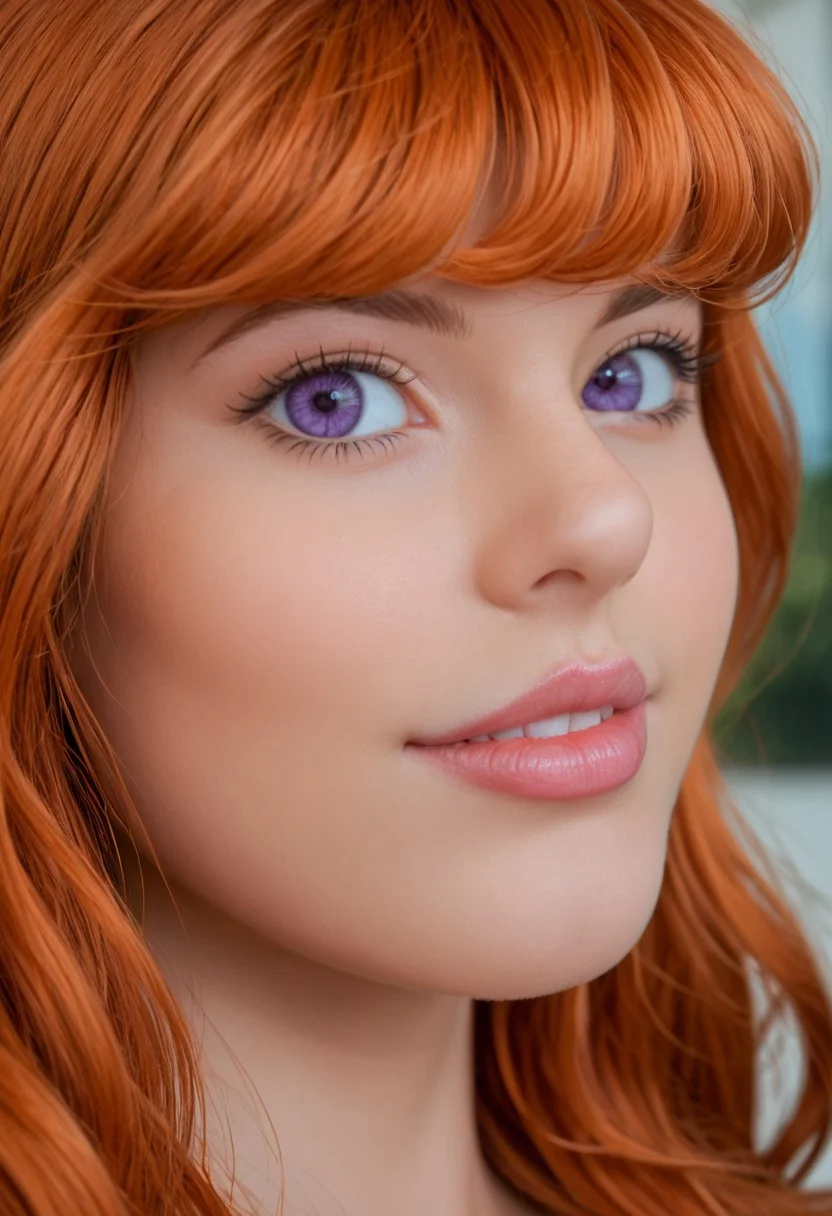 zPDXL3, Daphne, realistic eyes, violet eyes, orange hair
extreme close up, focus on eye, large eye, picture of eye, extreme closeup of eye, extreme closeup of iris