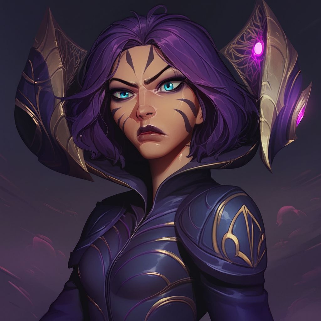 score_9, score_8_up, score_7_up, score_6_up, score_5_up, score_4_up, Kaisa, in the void, fighting someone, League of Legends