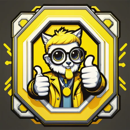 DonMSt0pS1gnXL yellow, q continuum, thumbs up <lora:DonMSt0pS1gnXL-000006:0.75>
