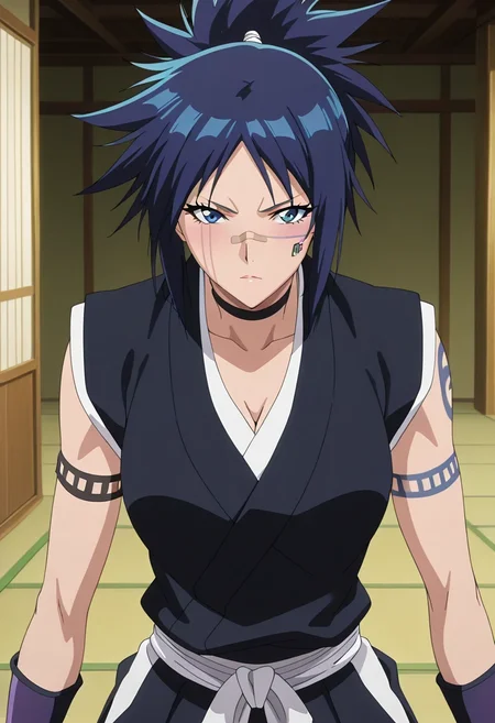 sumie hoshisami bleach battle masters characters female shinigami ao