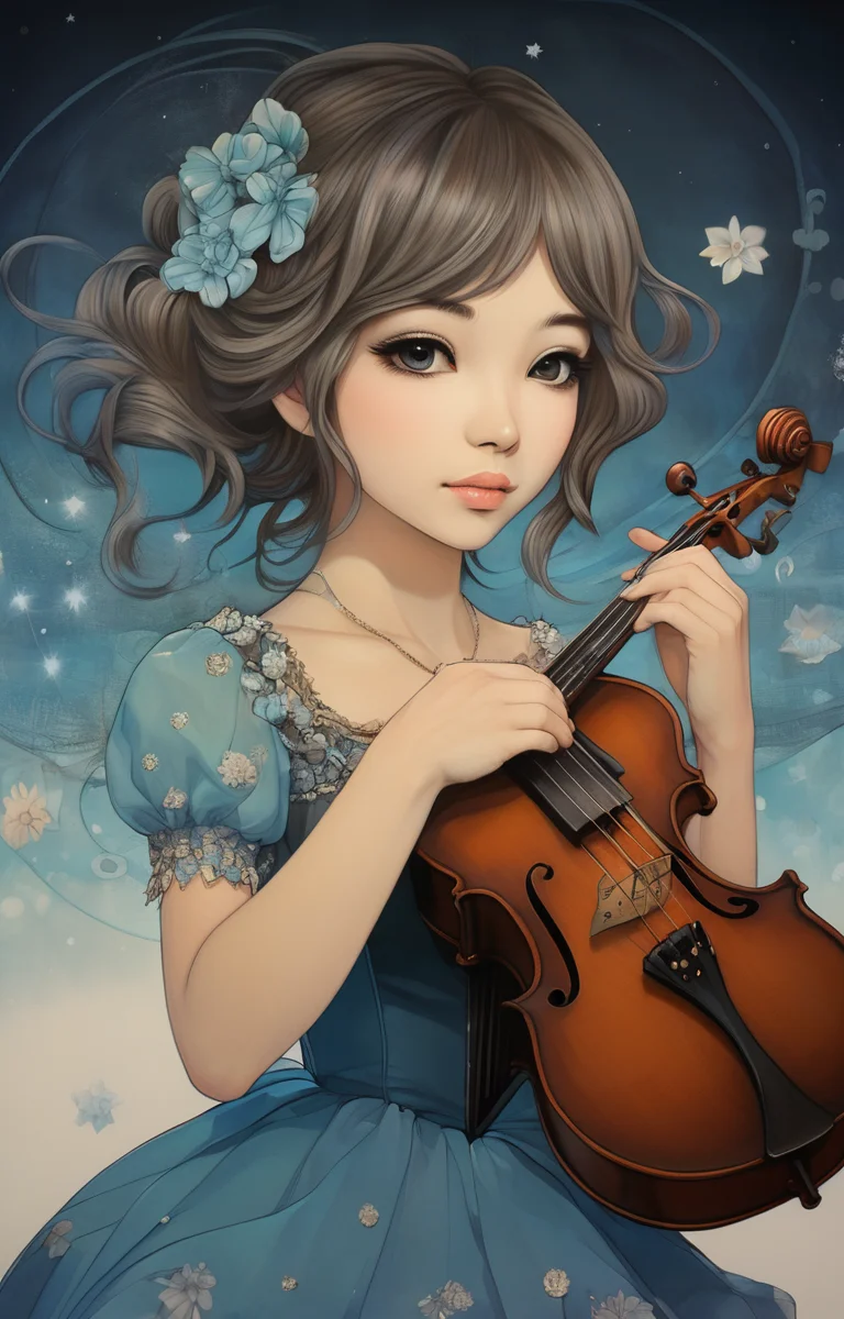 masterpiece,best quality,<lora:tbh280-sdxl:0.9>,illustration,style of Audrey Kawasaki
portrait of idolmaster cinderella girls,