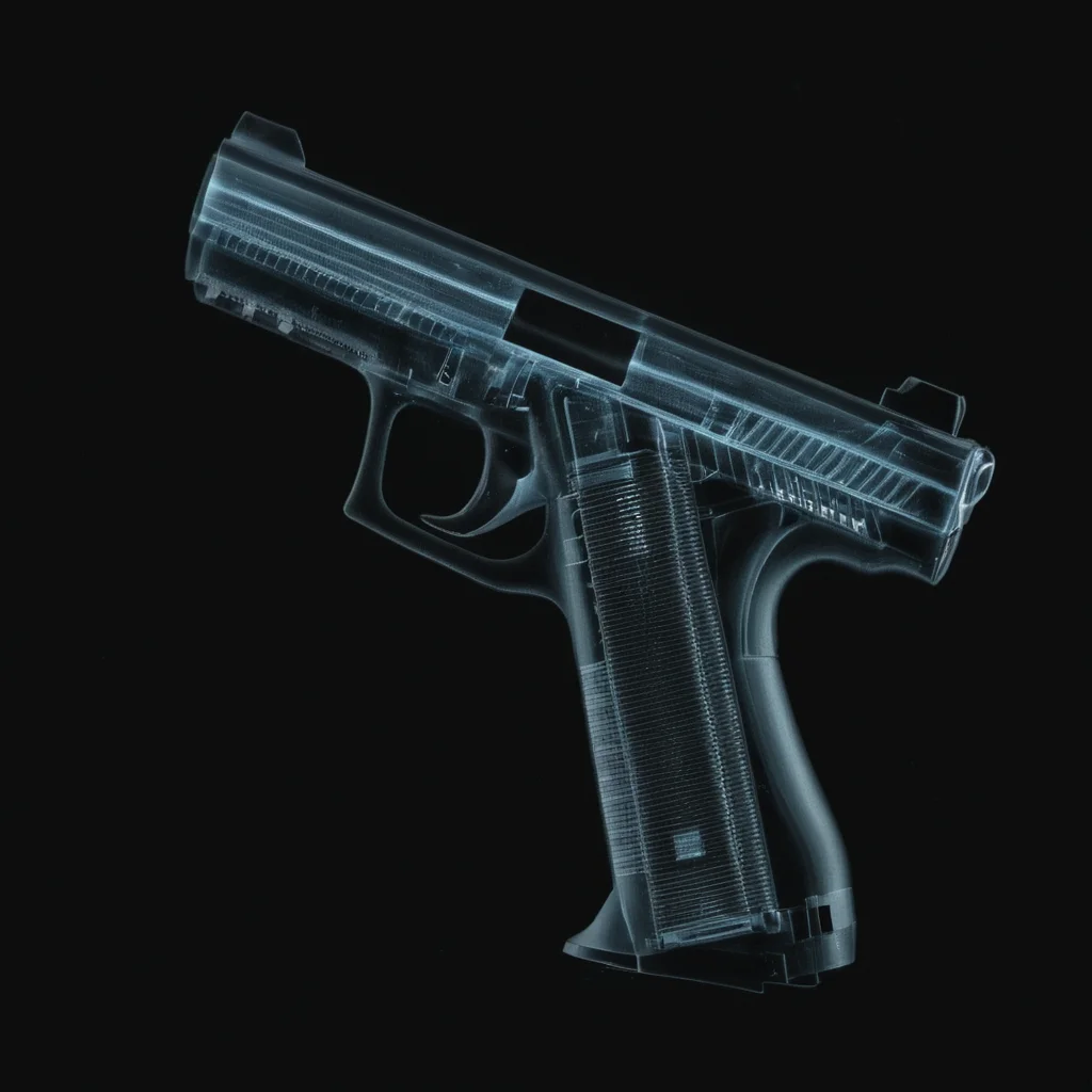 cinematic film still of <lora:x-ray style:1> X-ray of
a gun with a black background
,x-ray style, shallow depth of field, vignette, highly detailed, high budget, bokeh, cinemascope, moody, epic, gorgeous, film grain, grainy