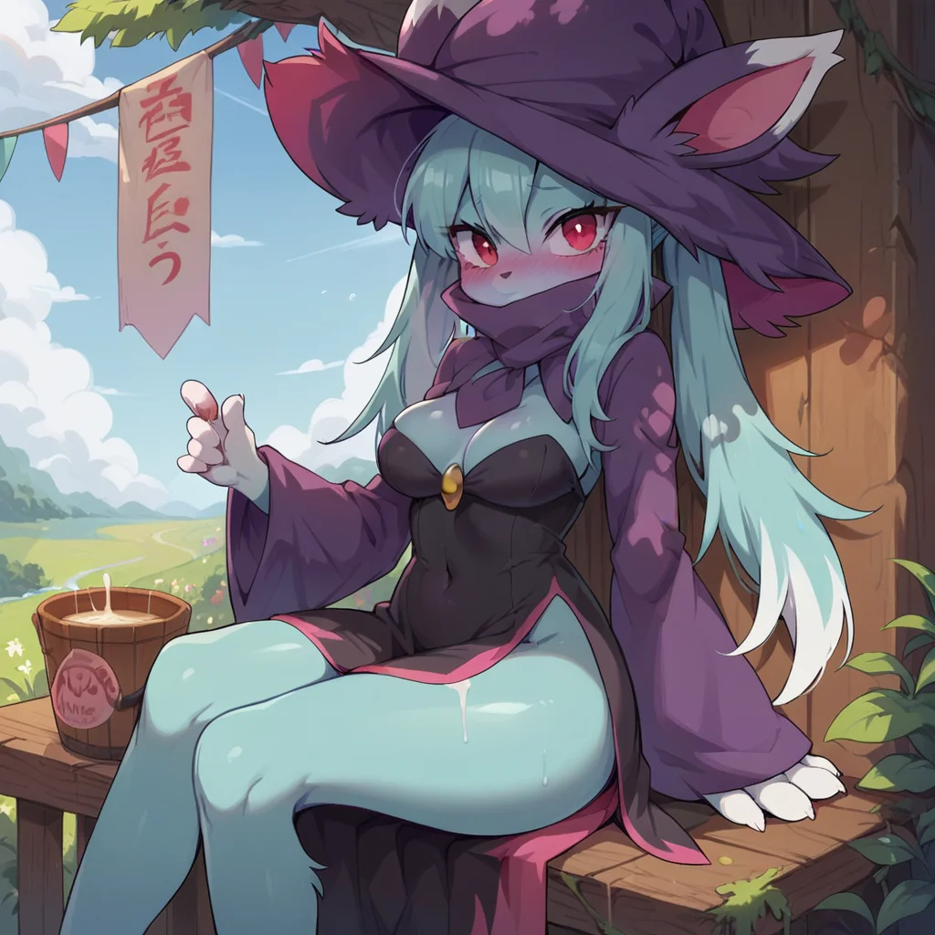 <lora:Midis_Katress_v1:1> , katress, sitting, score_9, score_8_up, score_7_up, score_6_up, source_anime, BREAK,