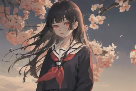enma_ai 1girl, solo, school_uniform, sailor_collar, serafuku, white_sailor_collar, <lora:em_ai_v1-000008:1>