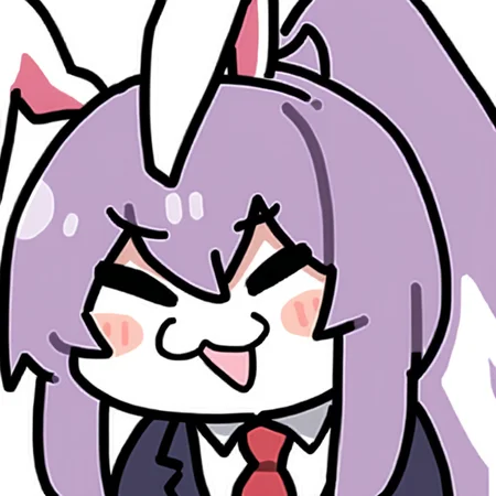 masterpiece,best quality,solo,
yuridori,chibi,:3,<lora:yuridori_noob1:0.8>,<lora:Oldstore_noob_4:0.5>,
1girl,reisen udongein inaba,