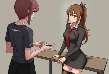 1girl, interview, porn casting