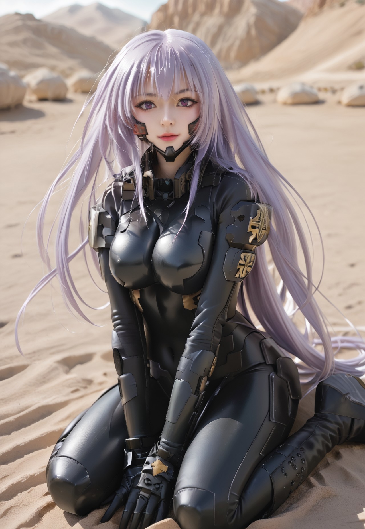 safe_pos, (score_9:0.9),score_8_up,score_7_up,rating_safe,anime style,(zPDXL),(zPDXL3),<lora:The Iris Swordsoul ponyXL v1.1:0.76>,purple eyes,light purple hair,fleurdelis, the iris swordsoul, 2girl, double, smile, large breasts, upper body, looking at viewer, closed mouth, blue detached sleeves, white leotard, sitting, light smile, brown boots
schwarzesmarkenfortifiedsuit, pilot suit, impossible bodysuit,red eyes,,desert,schwarzesmarkenfortifiedsuit, pilot suit, impossible black bodysuit, whole body, crawl on all fours, Sexy