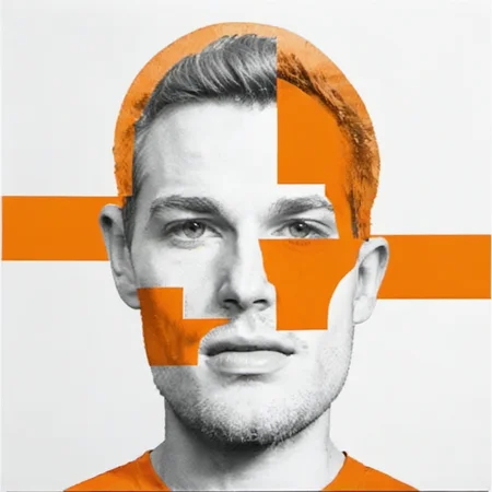 split composition, 1boy, orange, <lora:å岿å¾:0.7>
