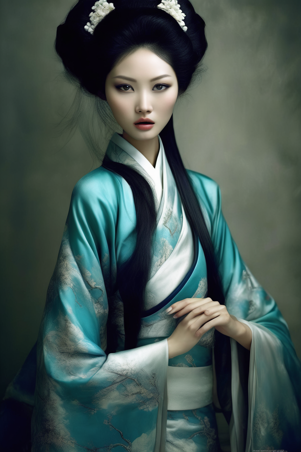 <lora:Zhang Jingna Style:1>Zhang Jingna Style - beautiful asian woman in fashion