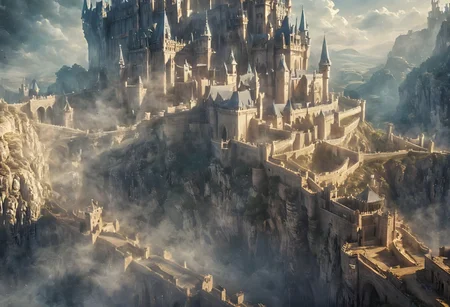 A cinematic still from an action sequence in a Prince of Persia game in which the acrobatic prince is running along an outer castle wall high above the ground as he tries to reach a precarious ledge, 
extremely detailed background, IBG,  
hyperdetailed realistic illustration, intricately detailed, highest quality, implied motion, 
BREAK, semirealistic, ultra level of detail and precision in the art, masterpiece, mixed media, intense mood, detailed shading, extreme wide-angle view, motion blur, ray-traced, 
subsurface scattering, light leaks, soft shadows, film grain, Dutch angle, cinematic composition, mystic haze, dusty atmosphere, HDR, mystic haze, dusty atmosphere, complementary colors,