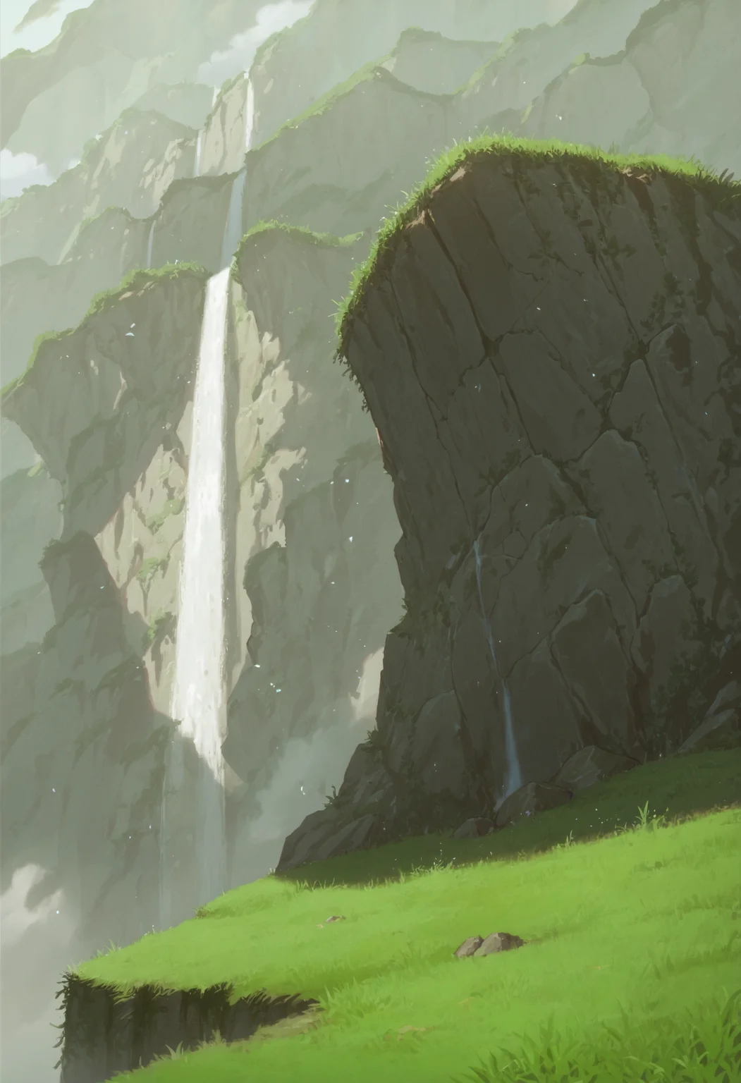 score_9_up score_8_up score_7_up, scenery, edge, waterfall, grass, rock
<lora:made_in_abyss_landscape_pony2:1>