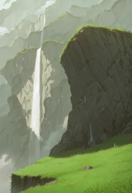score_9_up score_8_up score_7_up, scenery, edge, waterfall, grass, rock
<lora:made_in_abyss_landscape_pony2:1>