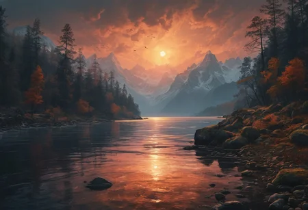 highly detailed and hyper realistic photo, by Alena Aenami , by Archibald Thorburn , by Daniele Afferni , limited dark palette, unusual dark colors, faded colors, atmospheric haze, highly dramatic cinematic lighting, film grain,  professional, excellent composition, finest details, maximized details, ultimate detail level, masterpiece, best quality