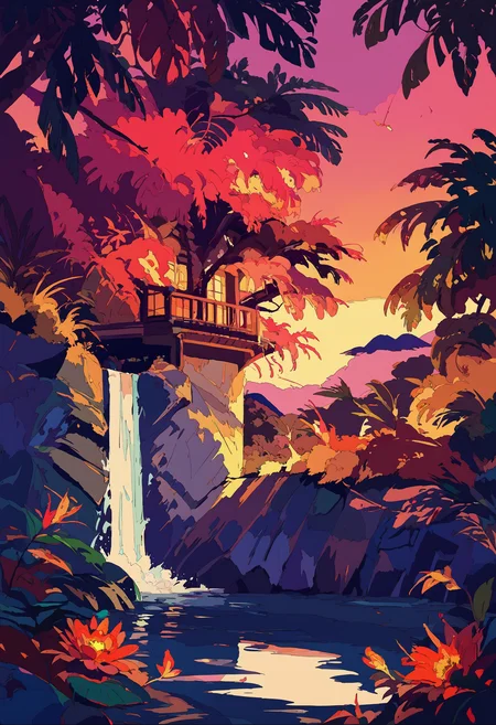 score_9, score_8_up, score_7_up, waterfall, sunset
<lora:style_cogecha_pony_1:1>