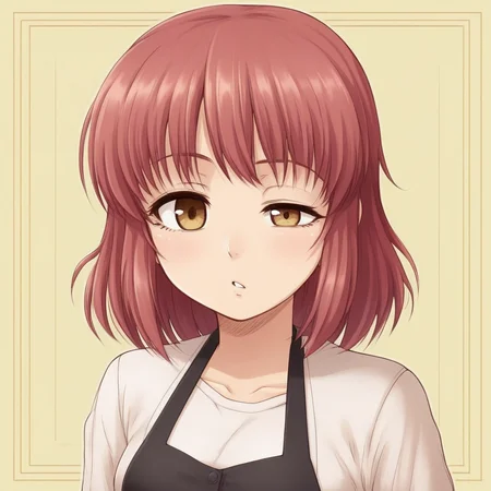 1girl, half_closed_eye
