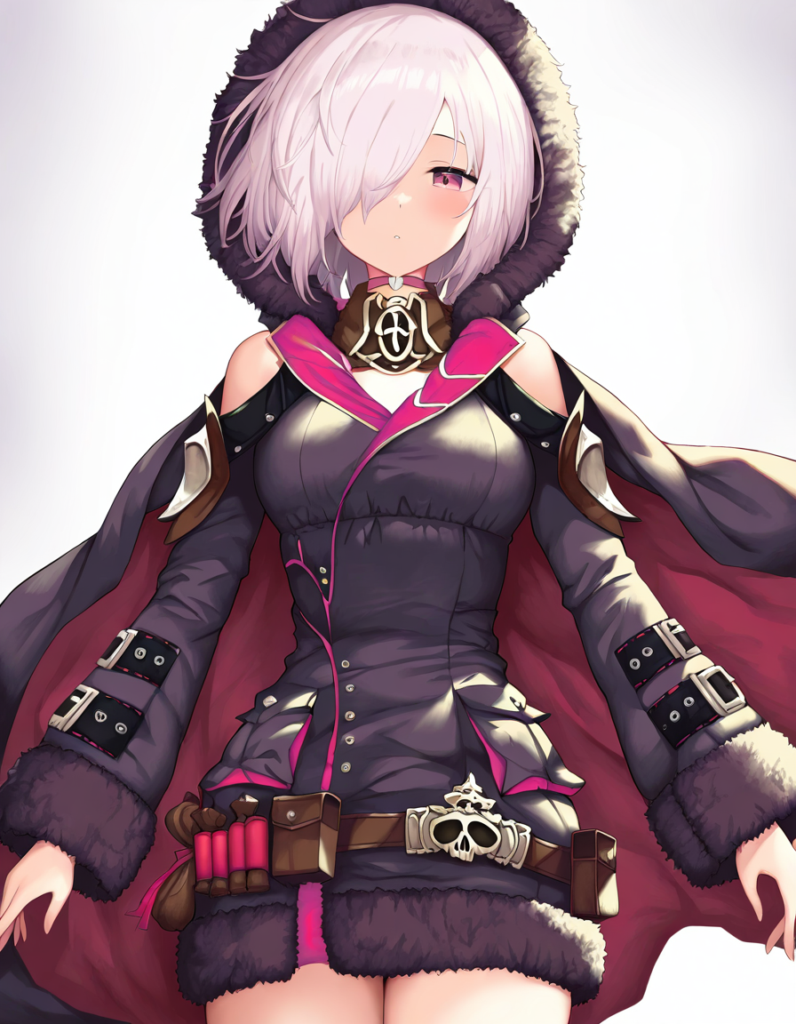 wizardess of oz,1girl,solo,looking at viewer,simple background,white background,<lora:wizardess of oz-000012:1>,cowboy shot,, masterpiece, best quality, very aesthetic, absurdres,newest, incredibly absurdres,