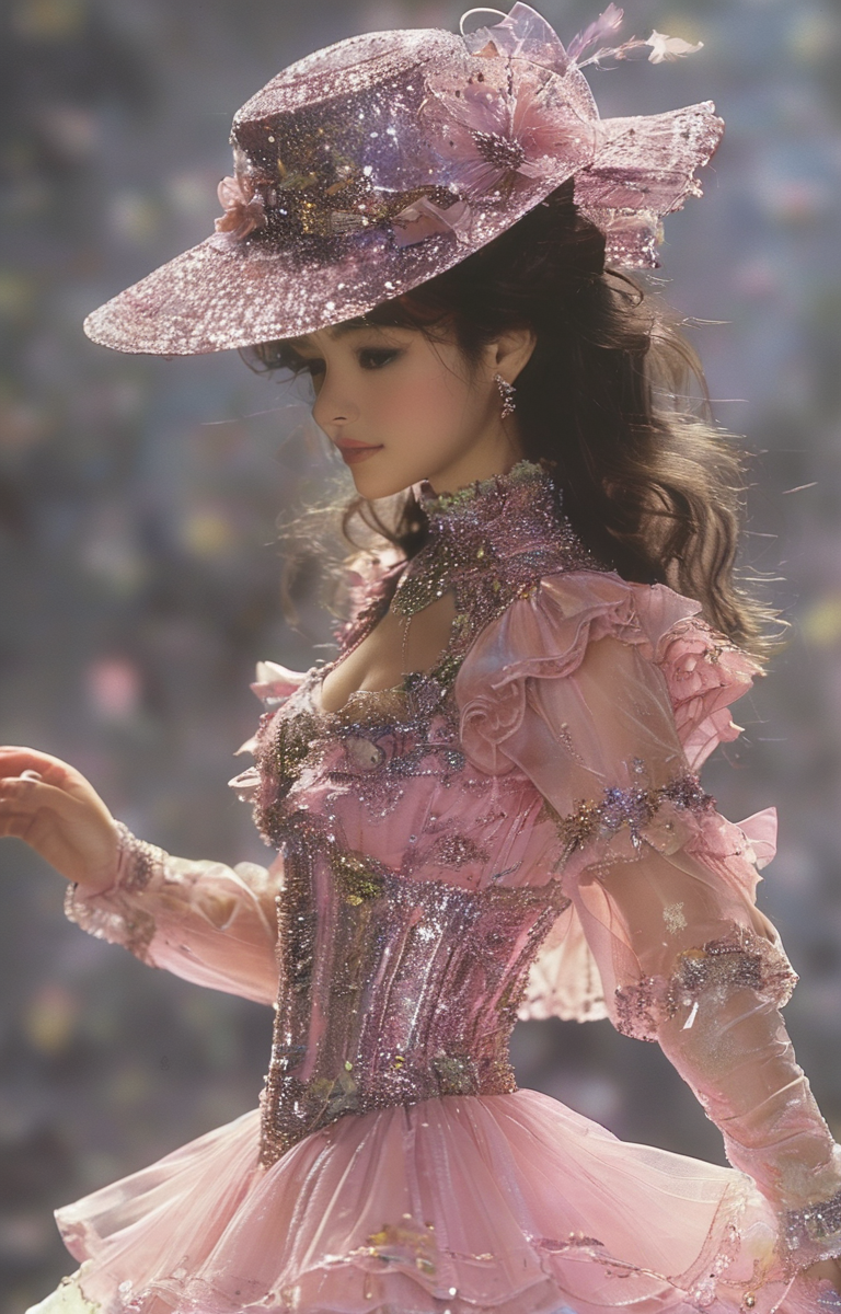 masterpiece,best quality,<lora:tbh316-sdxl:0.9>,illustration,style of Bill Blass portrait of idolmaster cinderella girls,