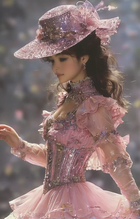 masterpiece,best quality,<lora:tbh316-sdxl:0.9>,illustration,style of Bill Blass portrait of idolmaster cinderella girls,