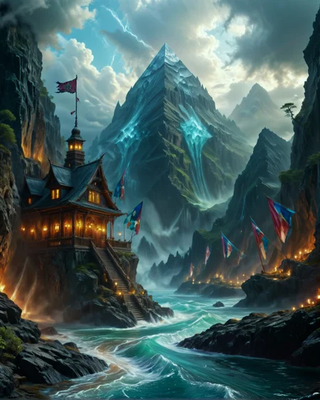 dark fantasy Bermuda rhombus where crystal pyramids channel rogue currents,Alpine evening: Banner clouds streaming from peaks like ethereal flags,
random character in landcscape,
<lora:ral-dark-fantasy-il:0.8>,dark fantasy,
<lora:extremely_detailed:4> extremely detailed,
<lora:add-detail-xl:1.1>,
detailxl