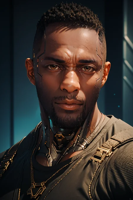 Reed from Cyberpunk 2077 [Pony]