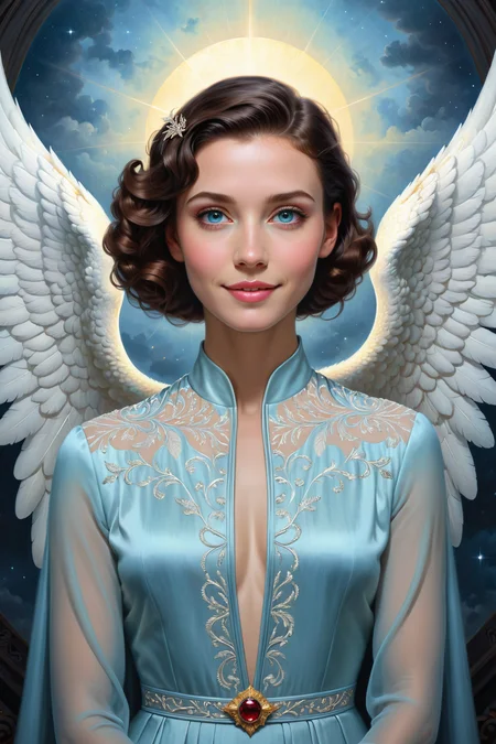 angel by Tom Bagshaw and Natalia Rak <lora:more_art:0.35> <lora:RMSDXL_Enhance:0.50> <lora:RMSDXL_Creative:0.50> <lora:RMSDXL_Photo:0.50> <lora:RMSDXL_Darkness_Cinema:0.50> <lora:clothing_slider:1.50> <lora:great_lighting:1.50> <lora:aesthetic:1.50> <lora:looking_at_viewer:1.50> <lora:photorealistic_portrait_v2:0.25> <lora:attractive_v2:0.15> <lora:extremely_detailed_v2:0.25> <lora:add_detail:0.25> <lora:perfect_eyes:0.25> <lora:perfect_hands:0.50> <lora:midjourney:-0.15>