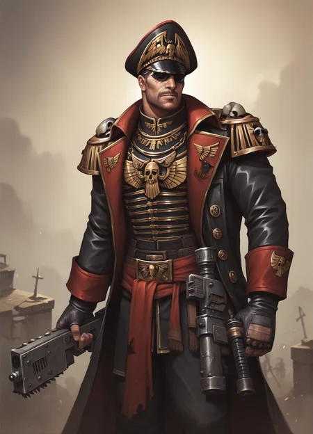 score_9, score_8_up, score_7_up, warhammer40kcommissar, <lora:Warhammer_40000_Commissar:1>