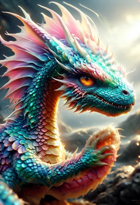 masterpiece, super detailed solo eye of a dragon,close up view of eye, yellow iris, intricate detail, eye focus, dragon eye, reflection, no humans, solo, glowing eyes,