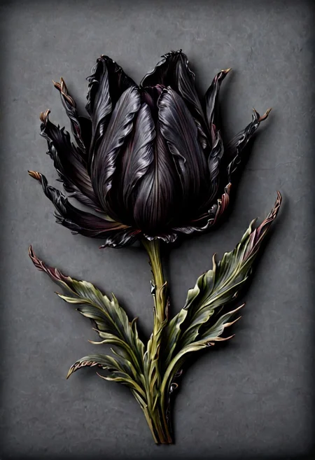 cg_darkscifi black tulip mm style flower ingrid-elias-style