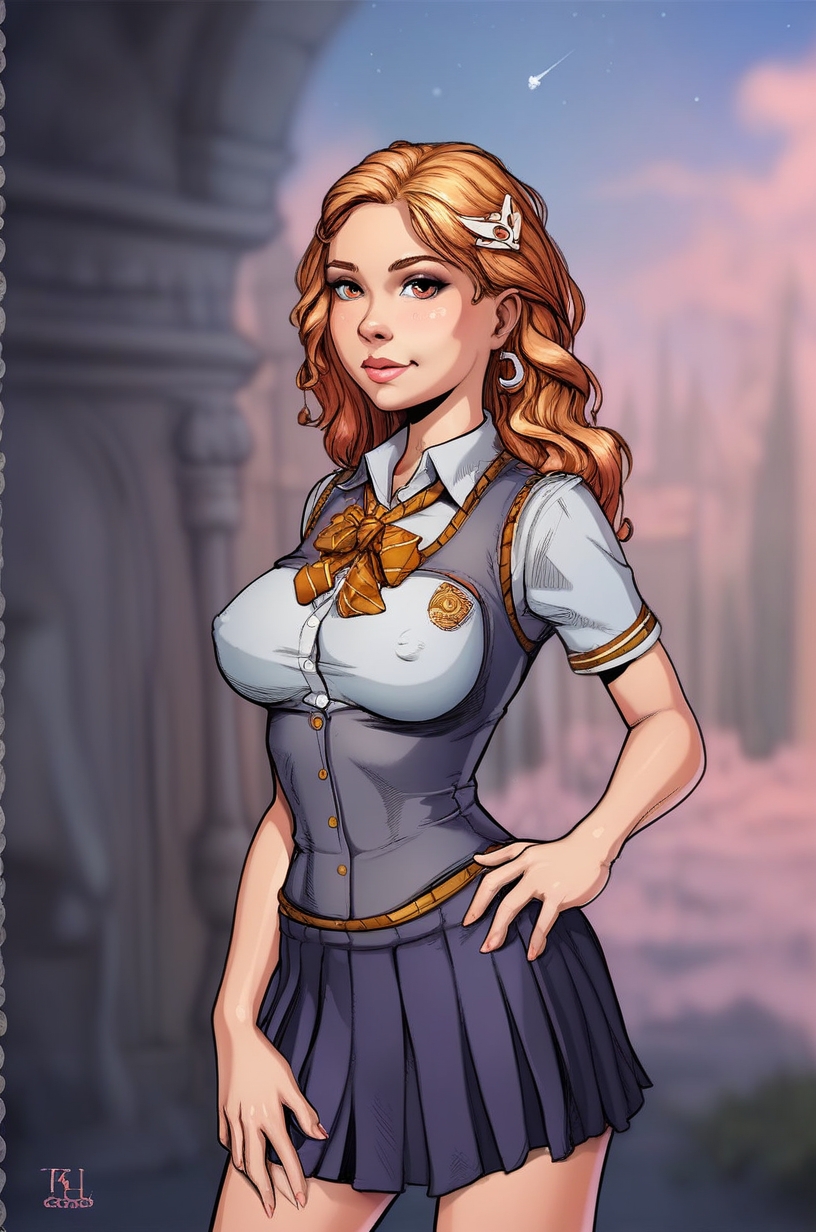 score_9, score_8_up, score_7_up, score_6, score_5, score_4, source_cartoon, realistic,1girl, looking at viewer, rating_questionable\rating_explicit herm school uniform, <lora:Witch_Trainer-000007:0.8> w1tchtr4a1n3r.