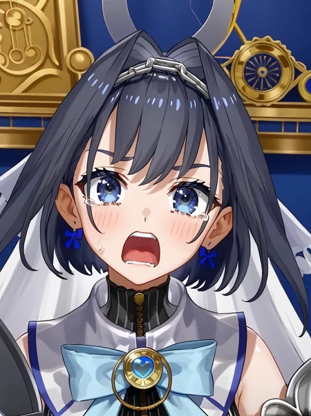 detailed background, shiny skin, posing, rating safe,
<lora:kronii.pony:1>,
kronii,
upper body,
surprised, big eyes, screaming, crying.