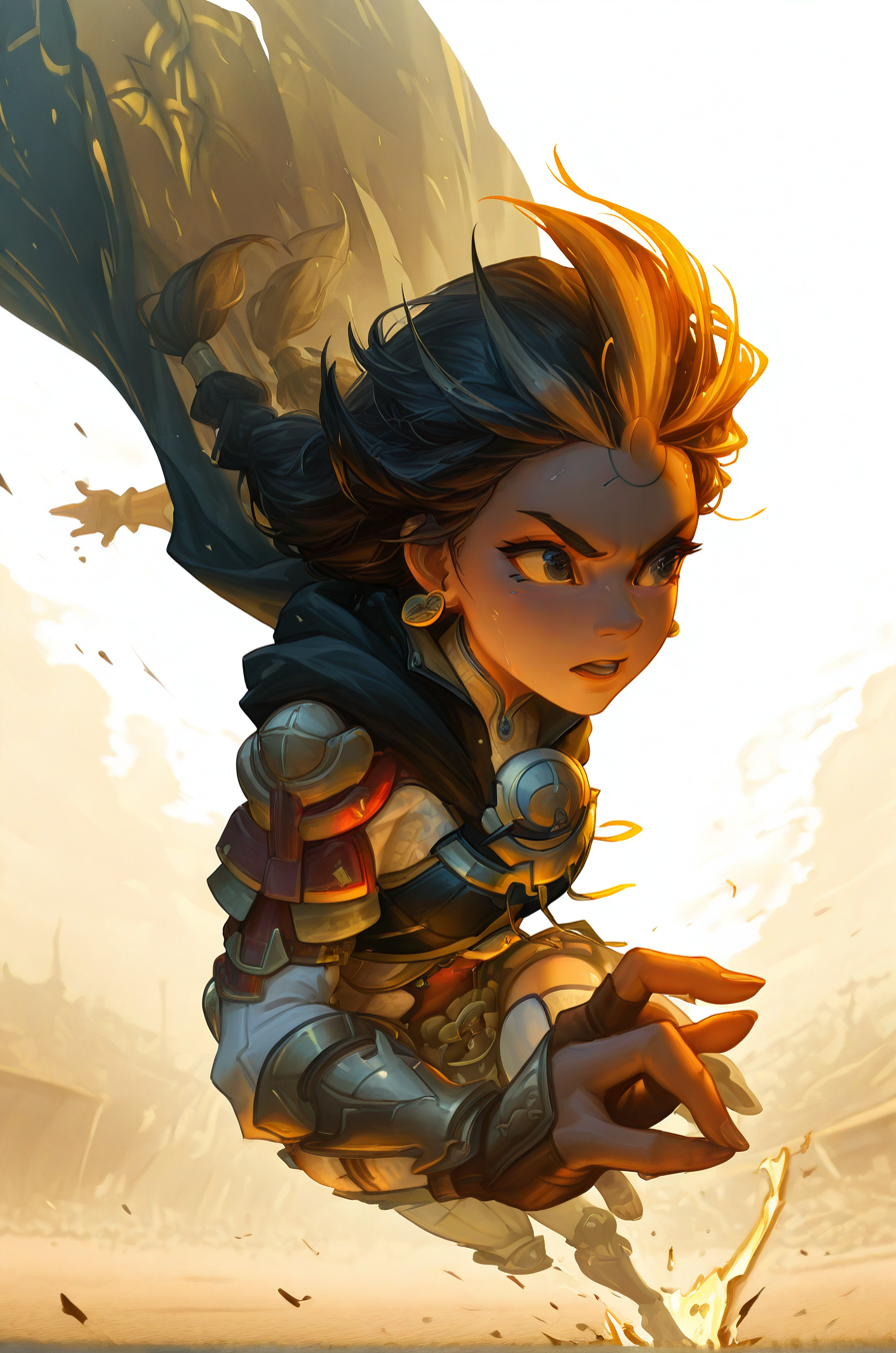 <lora:Illari_from_Overwatch:1> illari, action pose, masterpiece, best quality, good quality, very aesthetic, absurdres, newest, (Perfect details), <lora:USNR STYLE_XL_loha:0.3> <lora:spo_sdxl_10ep_4k-data_lora_webui:0.3> <lora:ponyv5_noobV065S_1_adamW:0.3> <lora:GBF_Illustrious:0.3> <lora:748cmSDXL:0.4>