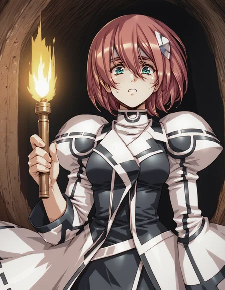 score_9,  score_8_up, score_7_up
<lora:elessa-ponyxl-000130:1> elessa, 
1girl, solo, worried, holding torch, dark, cave