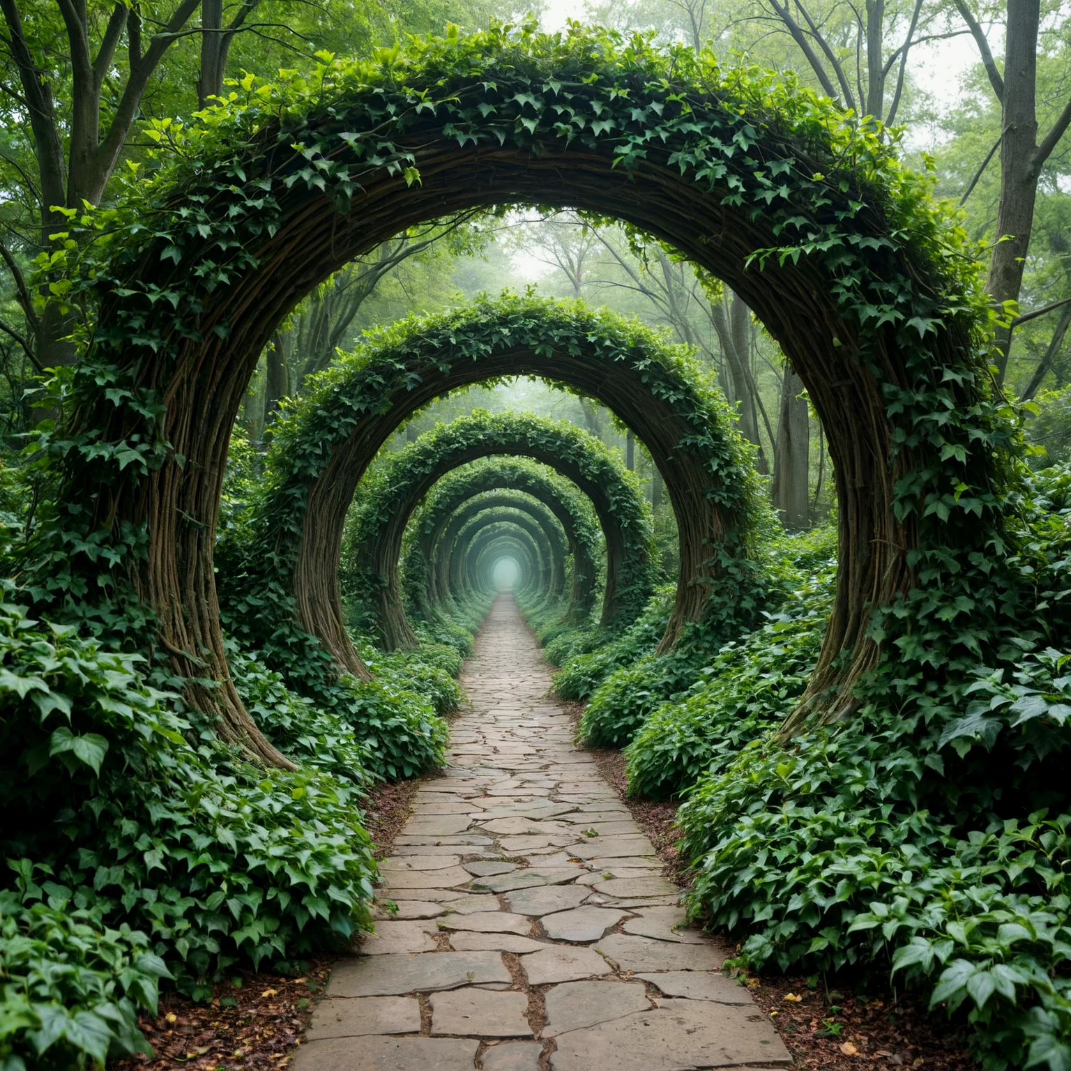 The hollow expectation of tunnel vision. Ivy-covered boughs stretched around the path.
<lora:Endless01_CE_XL_200-OT:0.6> endlsCE_style