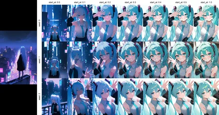 masterpiece, best quality, newest, absurdres, highres, 1girl, hatsune miku, vocaloid, aqua hair, aqua eyes, twintails, aqua necktie, cyan shirt, sleeveless, detached sleeves, black sleeves, upper body, smile, looking at viewer, waving