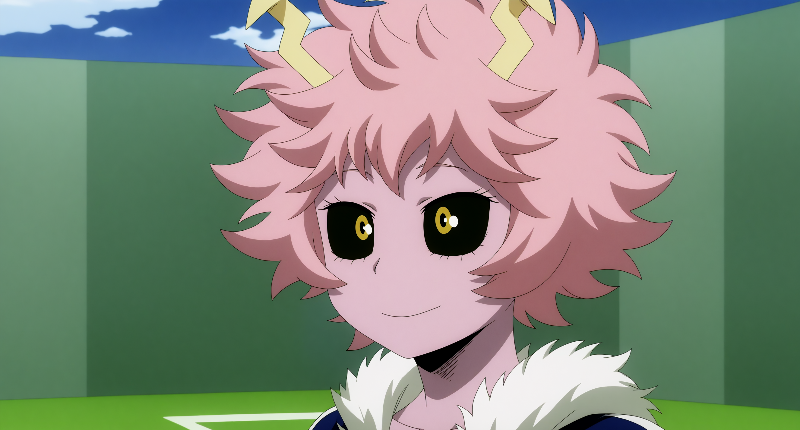 Ashido_Mina, solo <lora:My_Hero_Academia-Ashido_Mina-PDXL:0.8>