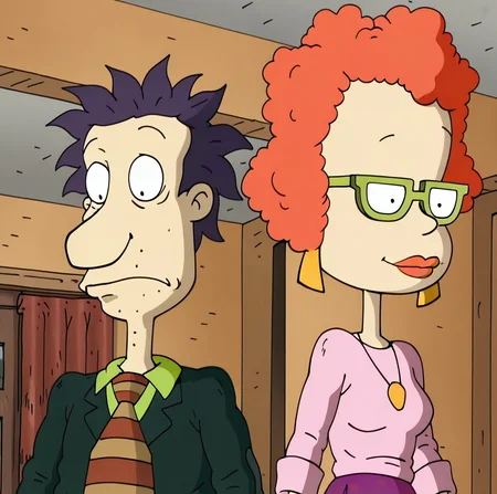 Didi Pickle and Stu Pickle (All Grown Up) Illustrious