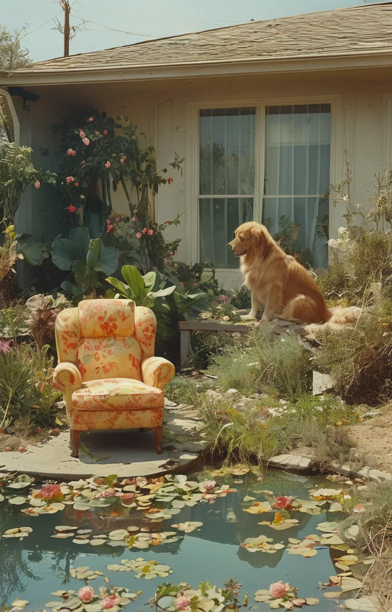 masterpiece,best quality,<lora:tbh157-sdxl:1>,illustration,style of Larry Sultan, animals