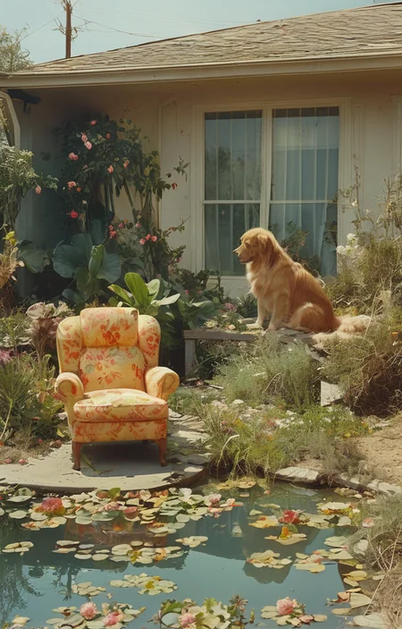 masterpiece,best quality,<lora:tbh157-sdxl:1>,illustration,style of Larry Sultan, animals