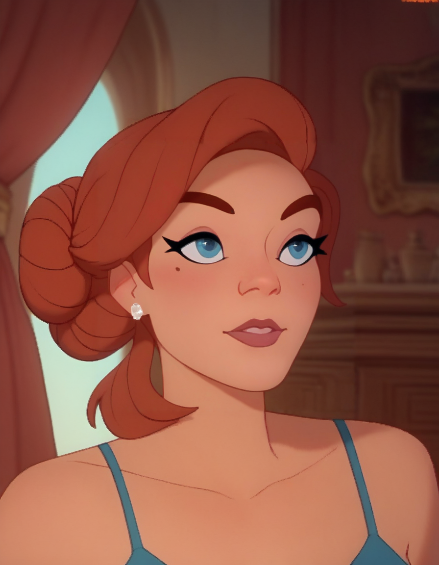 score_9, score_8_up, score_7_up, score_6_up, hi-res, 8k, Anastasiacv, 1girl, redhead, single bun hair, blue eyes, <lora:Anastasia_Don_Bluth:1>